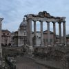 Foro de Romano en Roma. Italia