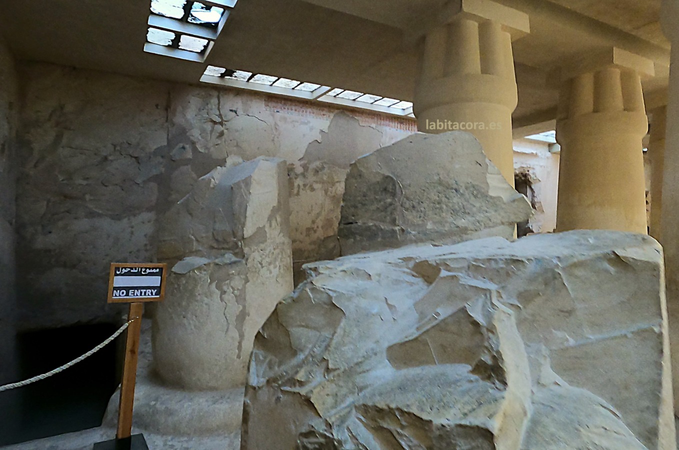 En la tumba de Ramose y Merit-Ptah en el Valle de los Nobles de Lúxor, Egipto.