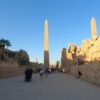En los templos de Karnak, Lúxor. Egipto.