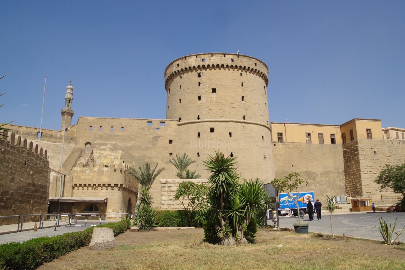 Muralla de la ciudadela de Saladino, El Cairo, Egipto