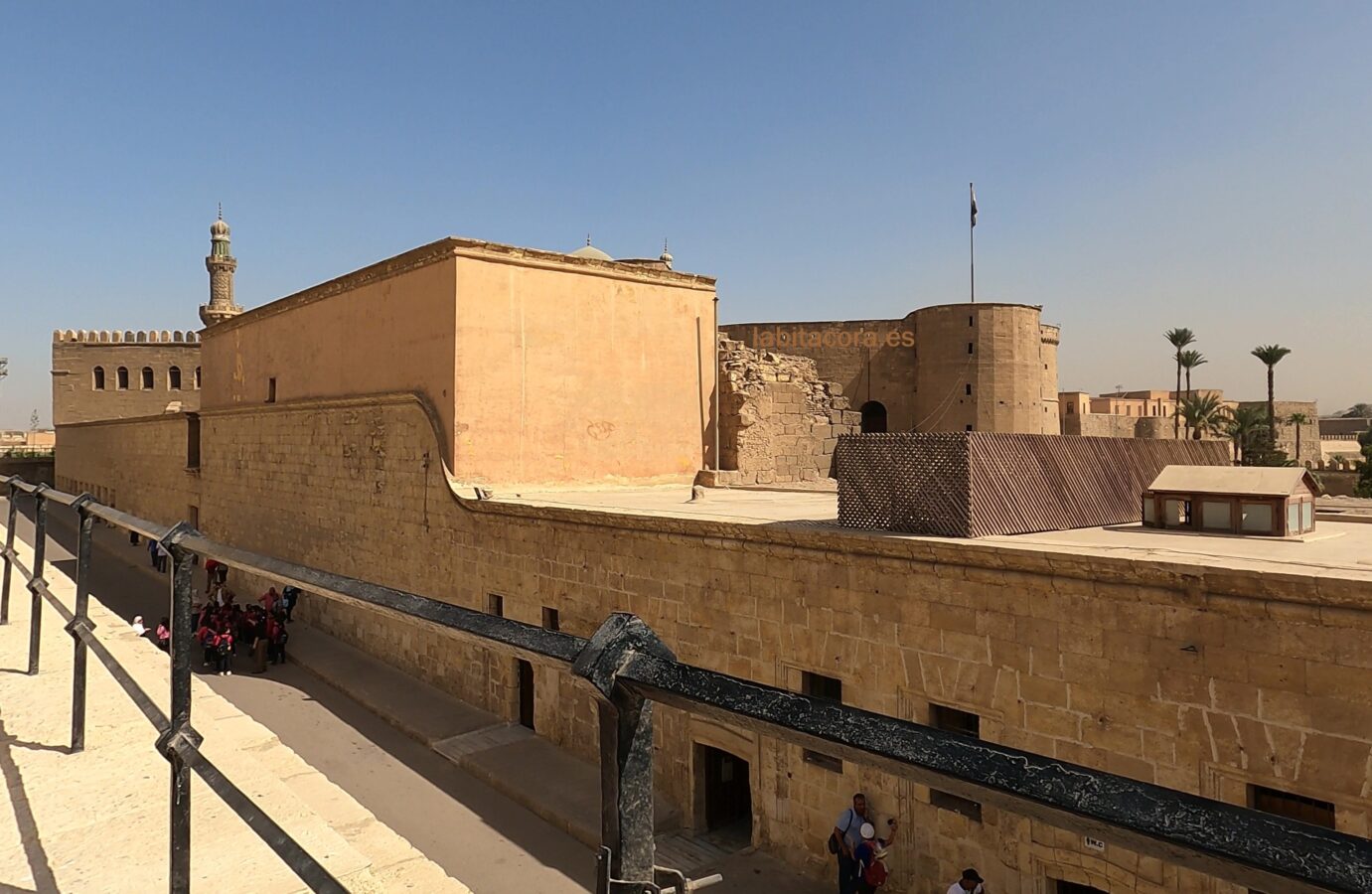 La mezquita de An-Nasir Mohammed en la Ciudadela de El Cairo.