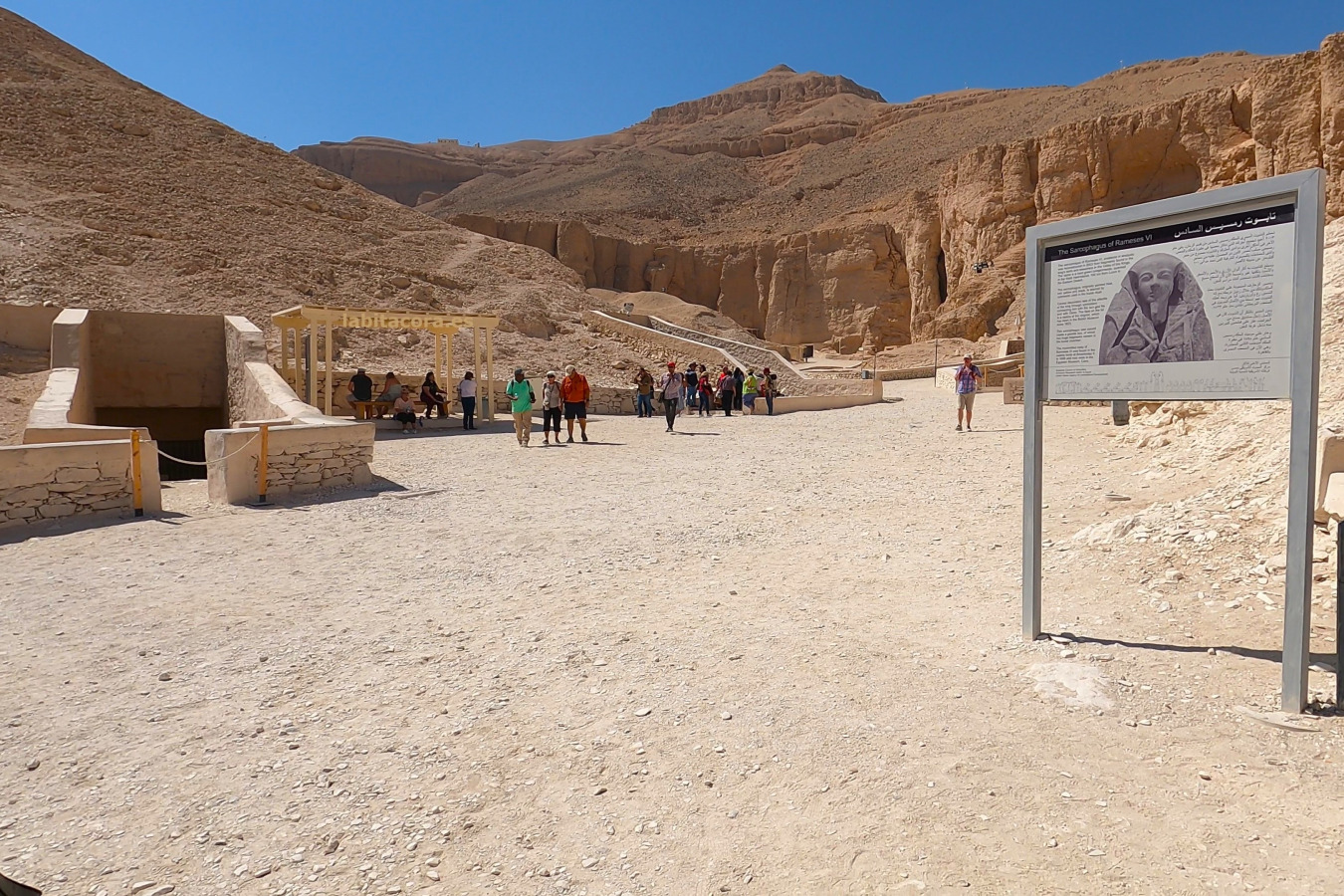 El Valle de los Reyes, Lúxor. Egipto.