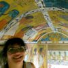 Mi cara de felicidad antes de irnos de la tumba (TT 1) en el valle de los Artesanos de Lúxor. Egipto