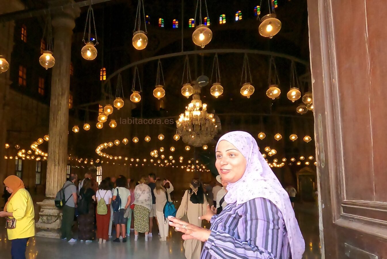 La mezquita Mohamed Ali Pasha o la Mezquita de Alabastro en El Cairo. Egipto.