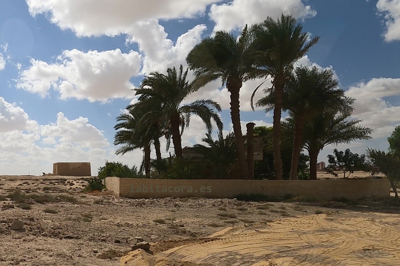 El parque arqueológico del templo de Qarun en El Fayum, Egipto