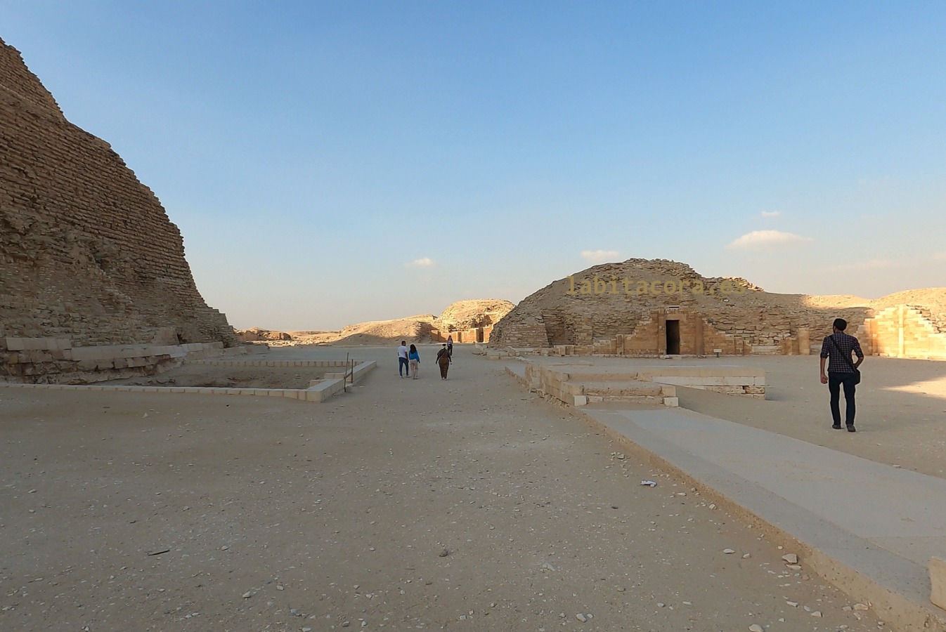 La Casa del Sur, en la necrópolis de Saqqara de  El Cairo. Egipto.