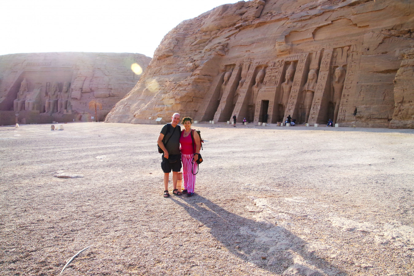 Los templos de Abu Simbel, Egipto.