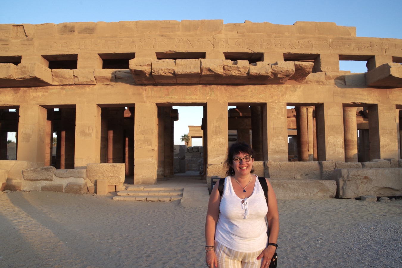 El Ajmenu o Templo de las Fiestas de Tutmosis III en Karnak, Lúxor. Egipto.