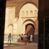 La Madrasa Ben Youssef en Marrakech. Marruecos.
