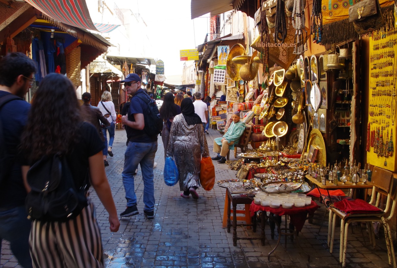 El zoco de Marrakech