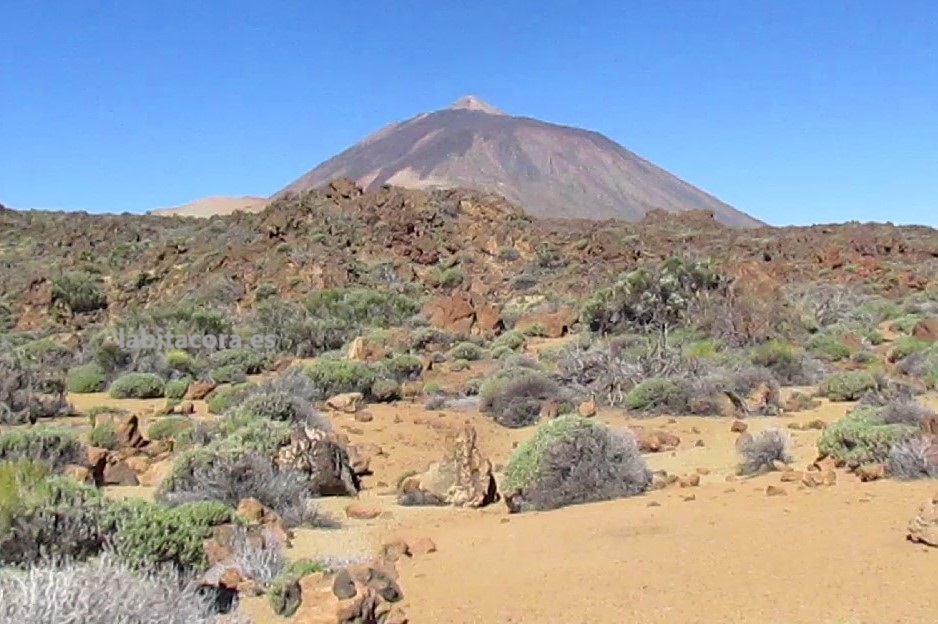 El Parque Nacional del Teide. Tenerife.