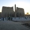 En el Templo de Luxor. Egipto.