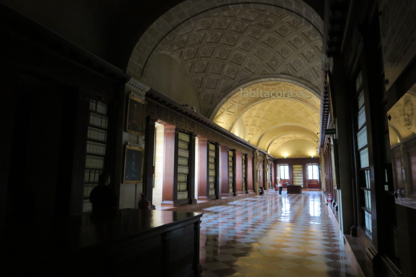 En el Archivo de las Indias en Sevilla.