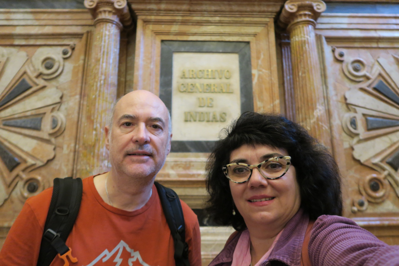 En el Archivo General de Indias de Sevilla