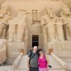 En la visita a Abu Simbel. Egipto