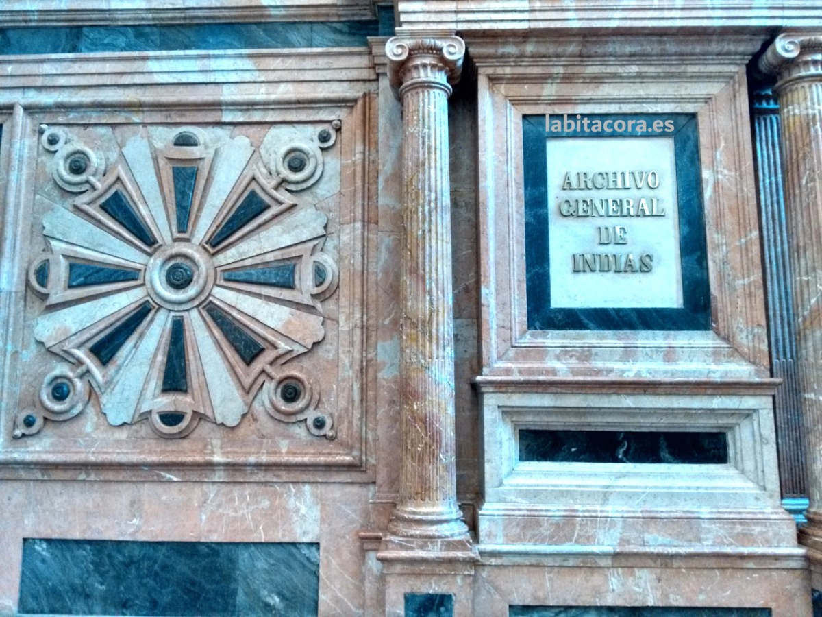 En el Archivo General de Indias, Sevilla