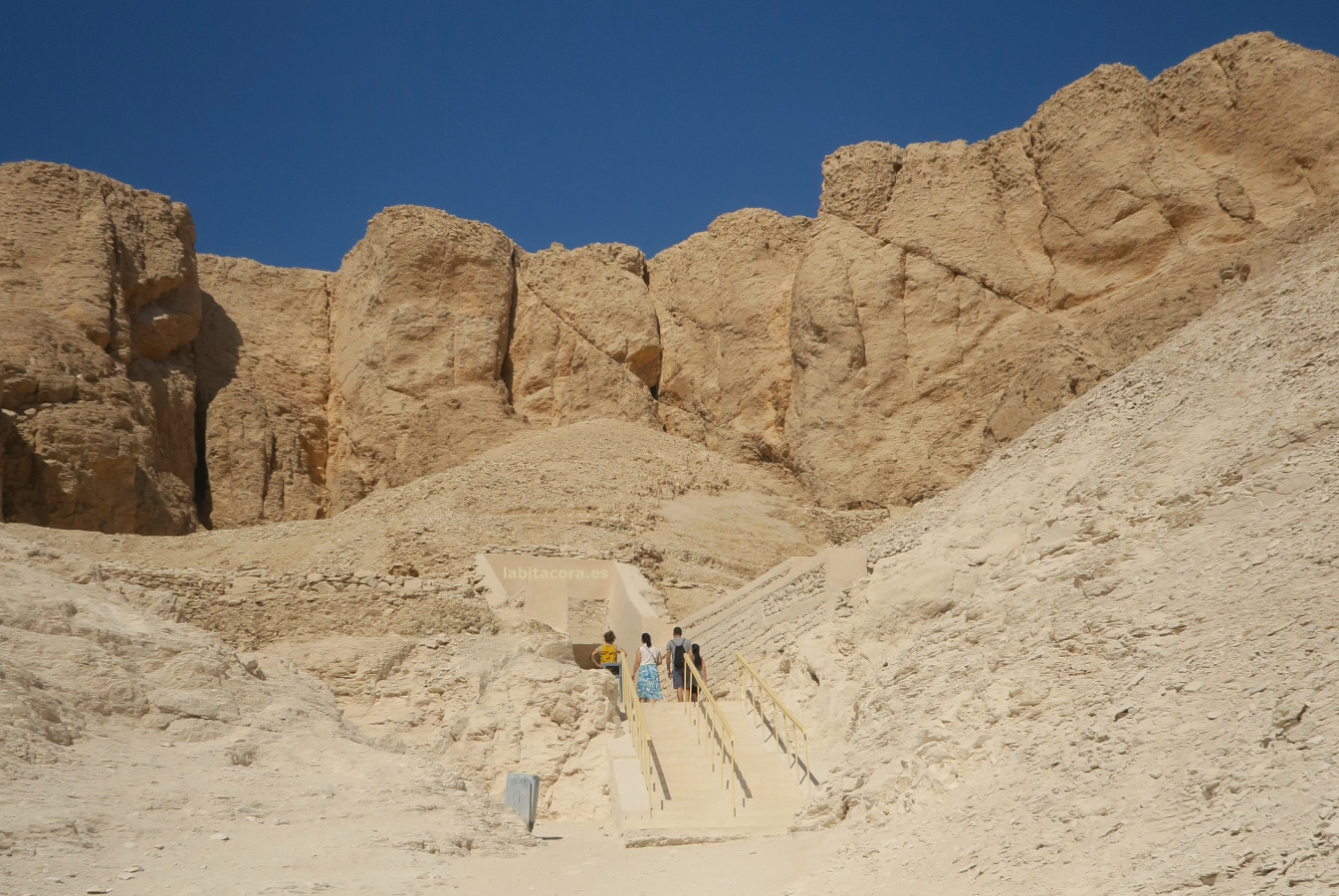 El Valle de los Reyes en Lúxor. Egipto.