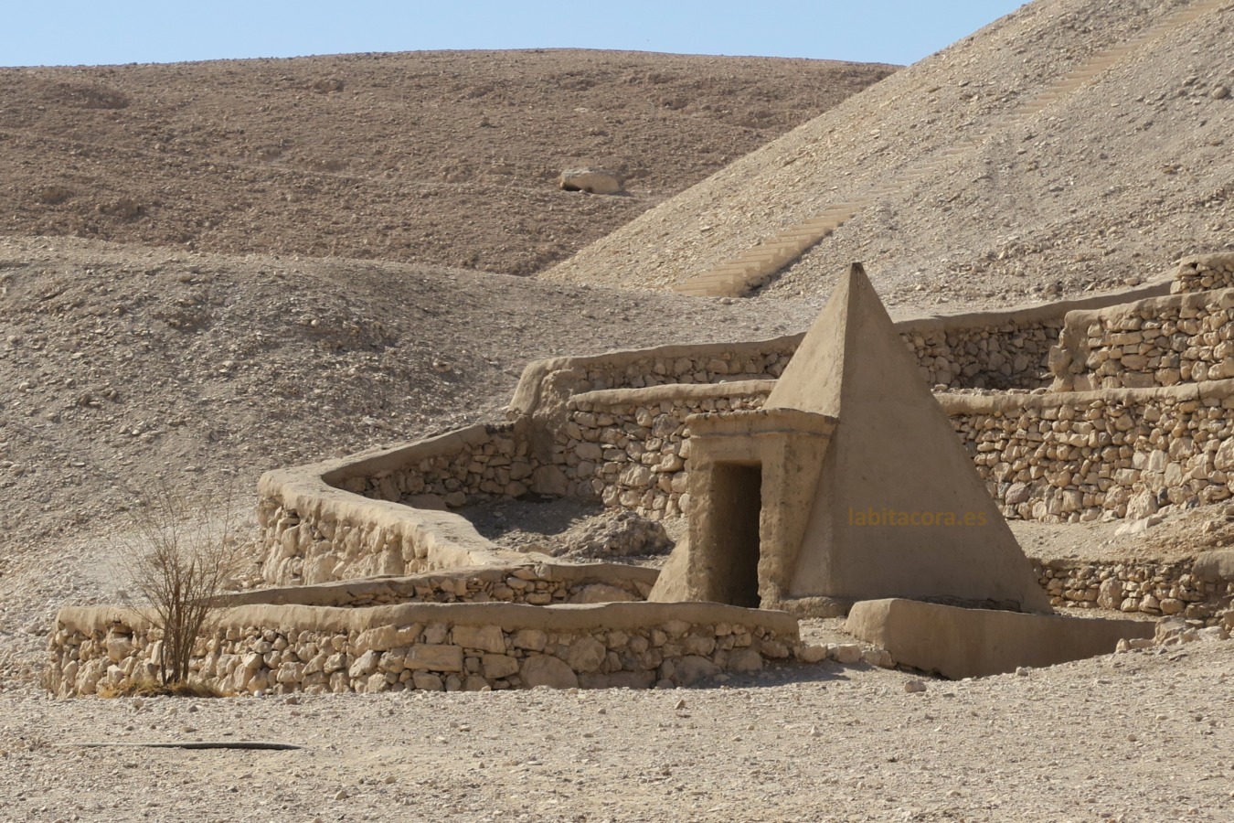 Deir el-Medina, también conocido como el Valle de los Artesanos, en Lúxor.