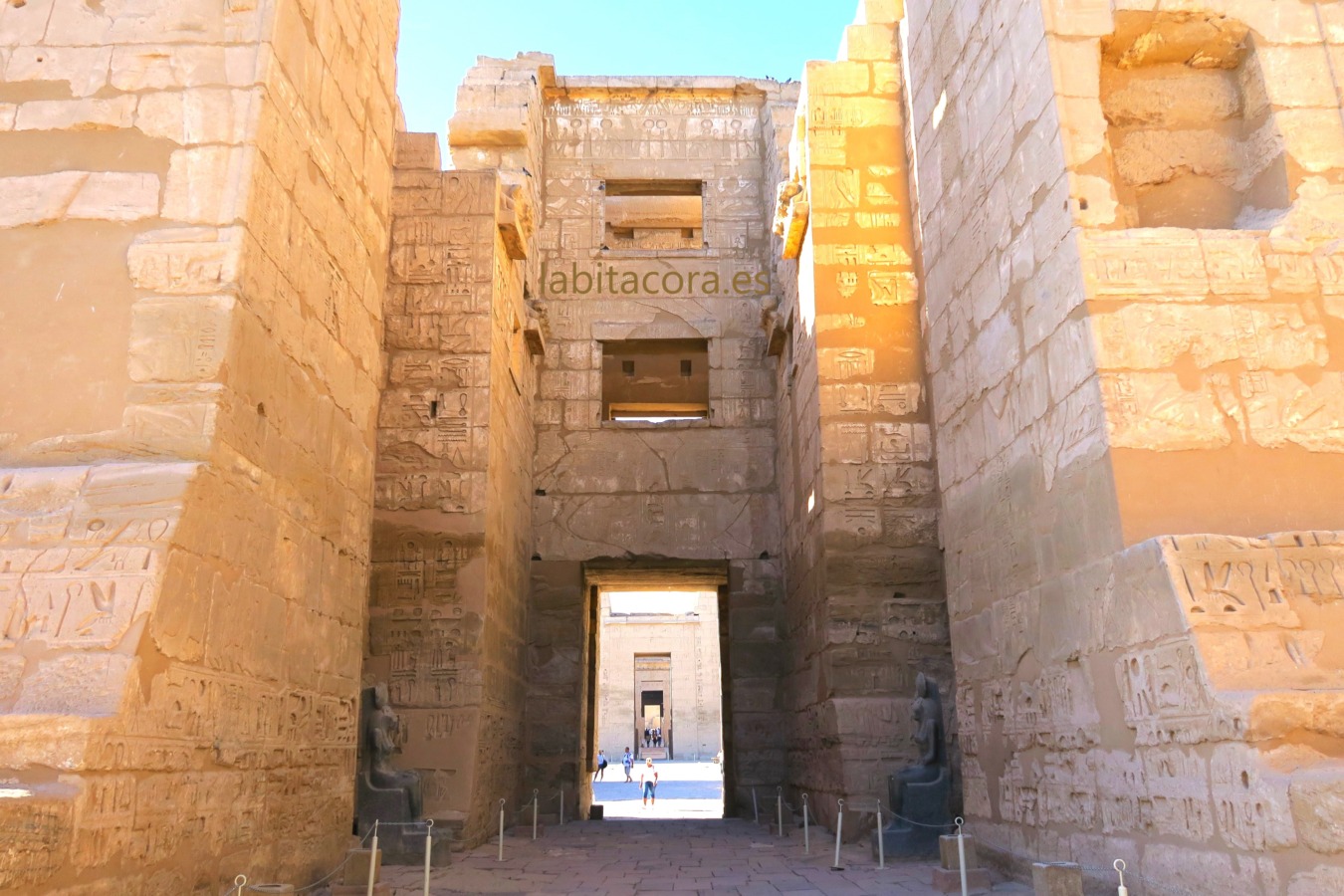 La Siria en Medinet Habu en Lúxor, Egipto.