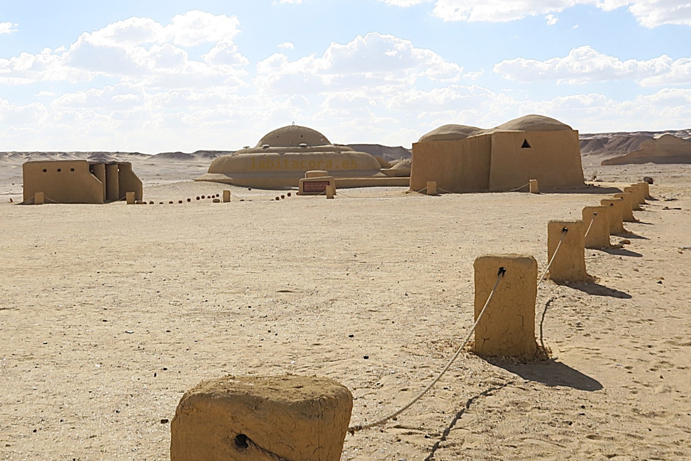 El parque arqueológico del Valle de las Ballenas, en El Fayum. Egipto
