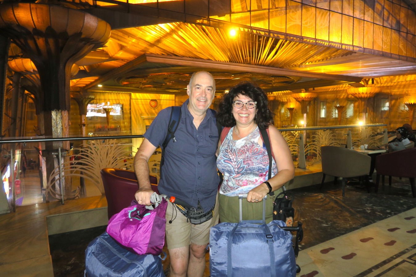 En la estación del Cairo. Egipto.