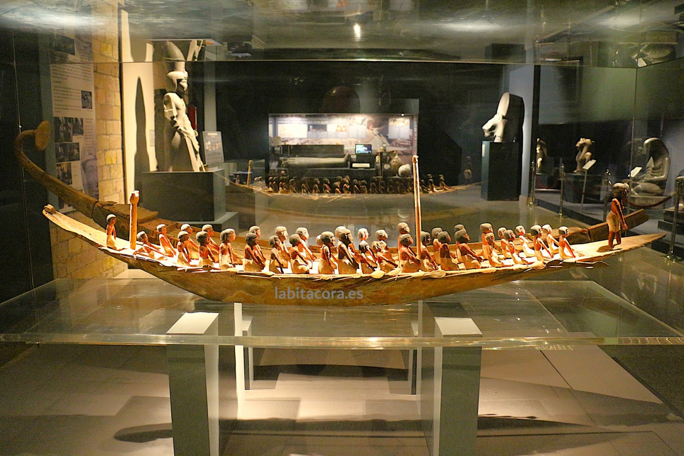 El Museo de Arte Antiguo de Luxor. Egipto