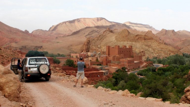 En el Valle de las Rosas, Marruecos