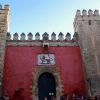 La fachada y entrada del Real Alcázar de Sevilla